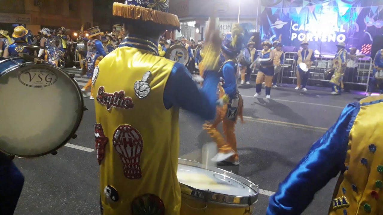 Carnaval porteño 2019 los amantes de la boca en Villa Crespo