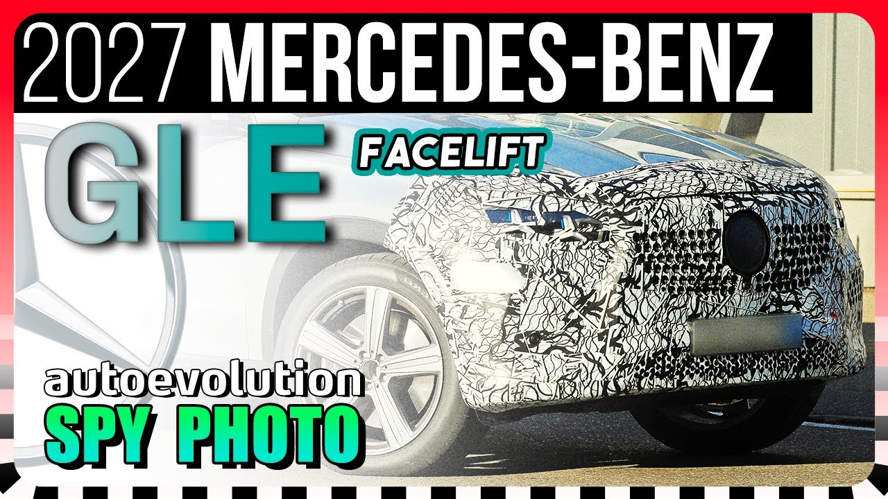 SPY SHOTS: 2027 Mercedes-Benz GLE facelift