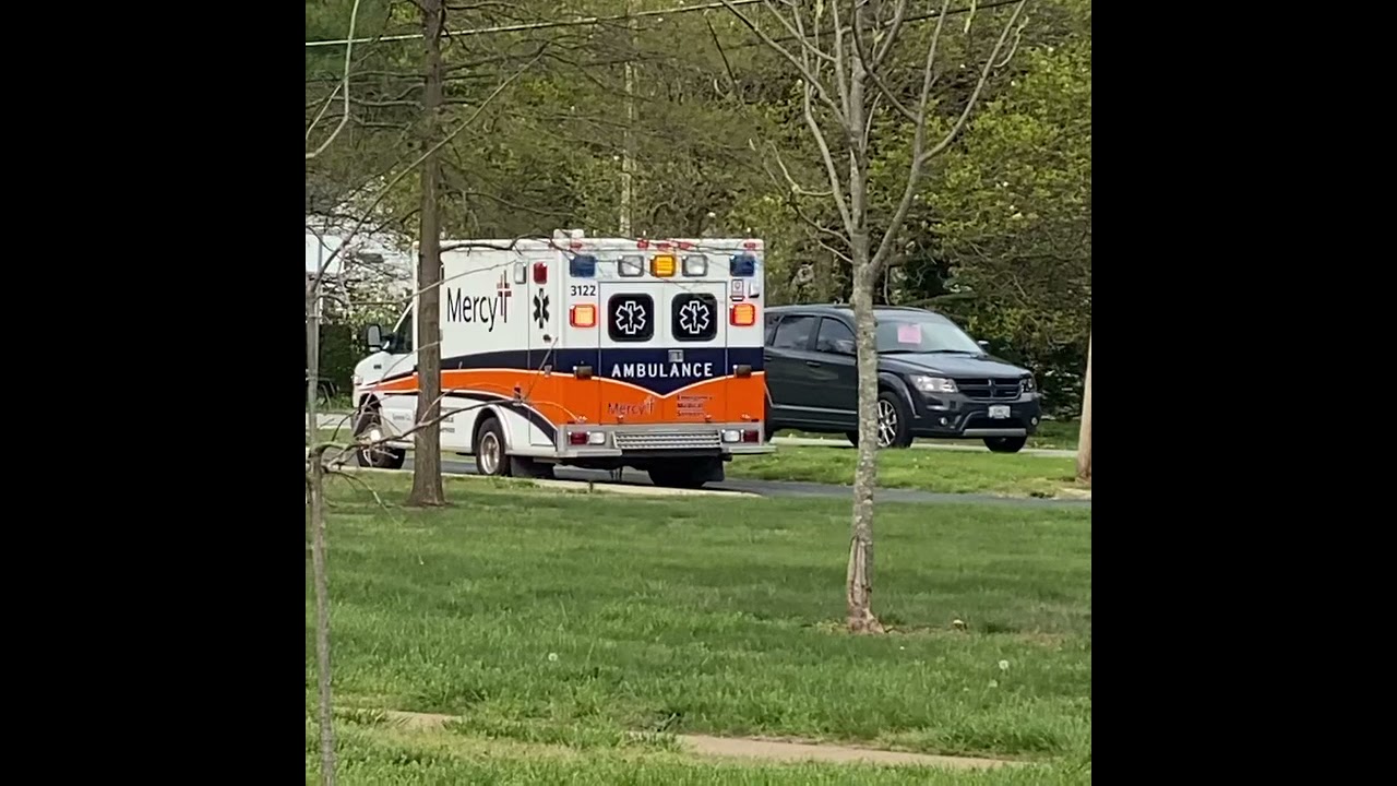 Mercy ambulance responded to a medical emergency