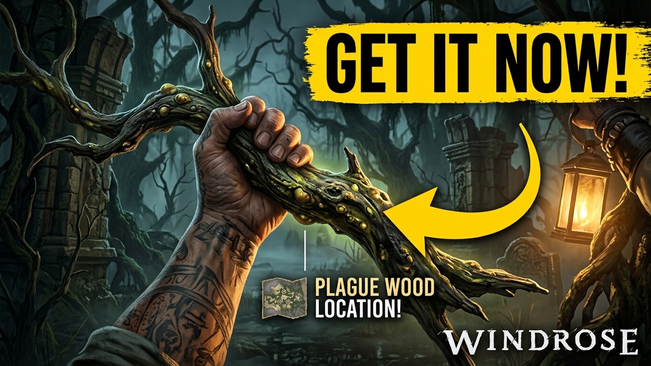 How to GET PLAGUE WOOD in Windrose (Step by Step)