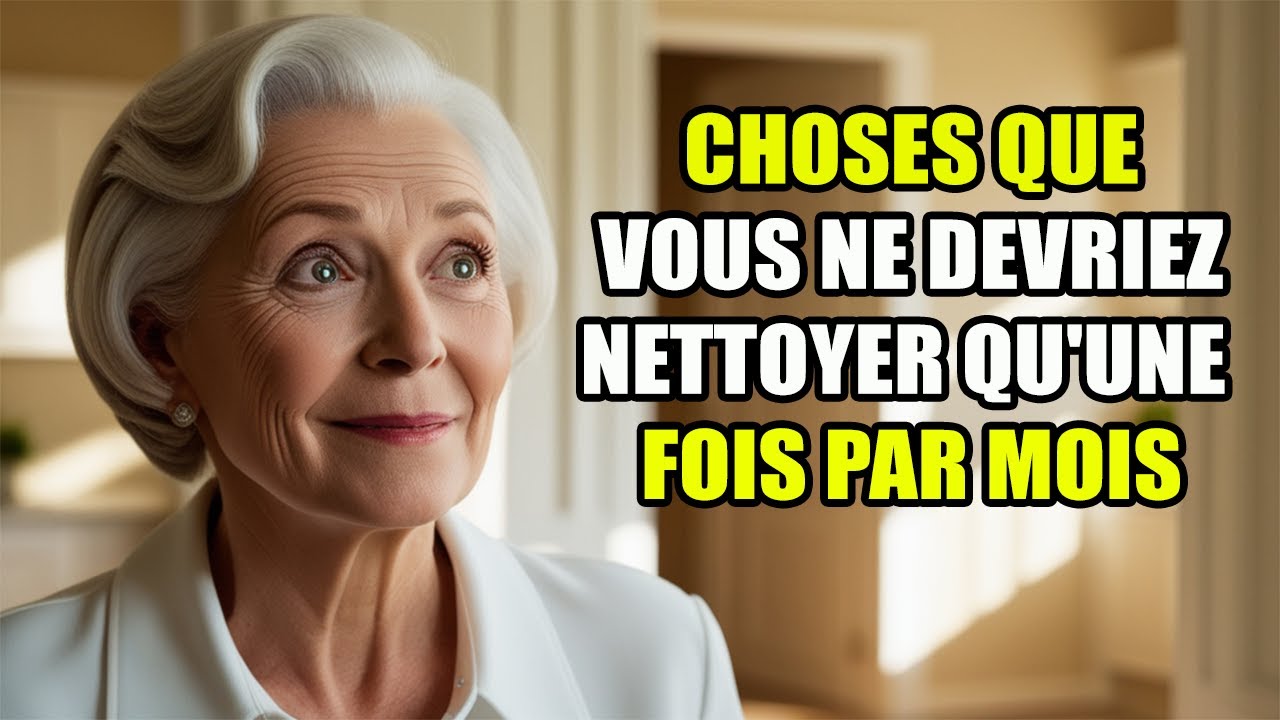 10 Choses que Vous ne Devriez Nettoyer qu'UNE SEULE FOIS par Mois (Gagnez du Temps à la Maison)