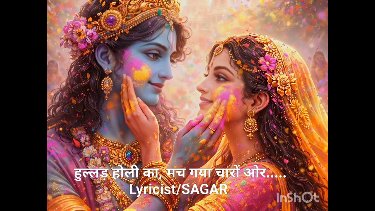 हुल्लड़ होली का मच गया चारों ओर #होली #होली2026 #होलीस्पेशल  #radhakrishna #trending #popular #holi 