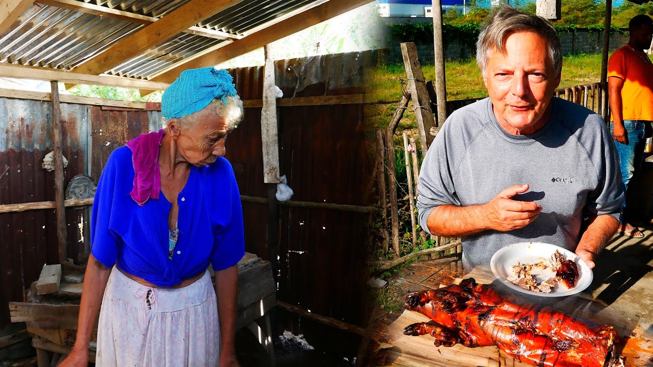 El Ingeniero Grullon le envio el cemento para la Cocina de Fela, La vida del campo