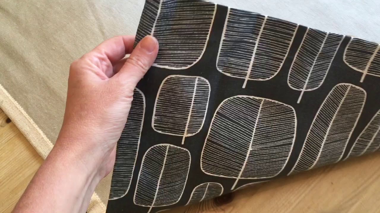 Caravan Curtain Reupholster using MissPrint Fabric from Dunelm by Sorting Out Space