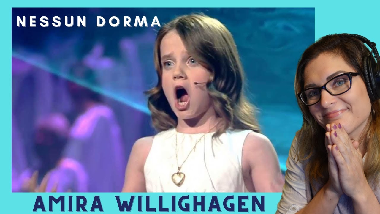 Amira Willighagen - Nessun Dorma | Music Reaction |