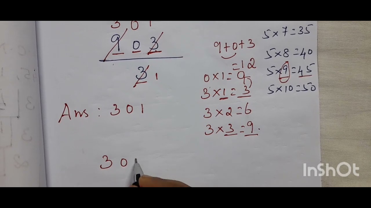 SHORT DIVISION FOR BEGINNERS  // DOUBT CLEARANCE SUM