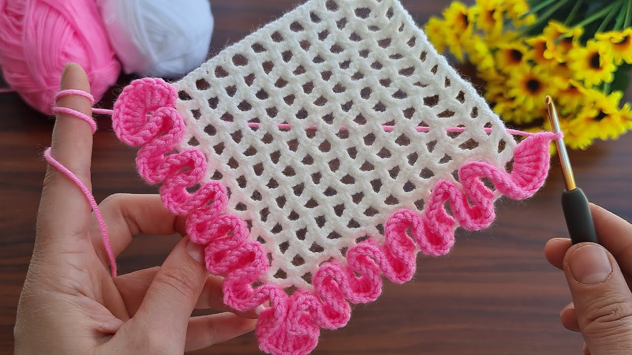 Wow!..😇 Super easy How to crochet a coaster supla ✔ Çok Kolay Tığ İşi Supla Bardak Altlığı Yapımı.