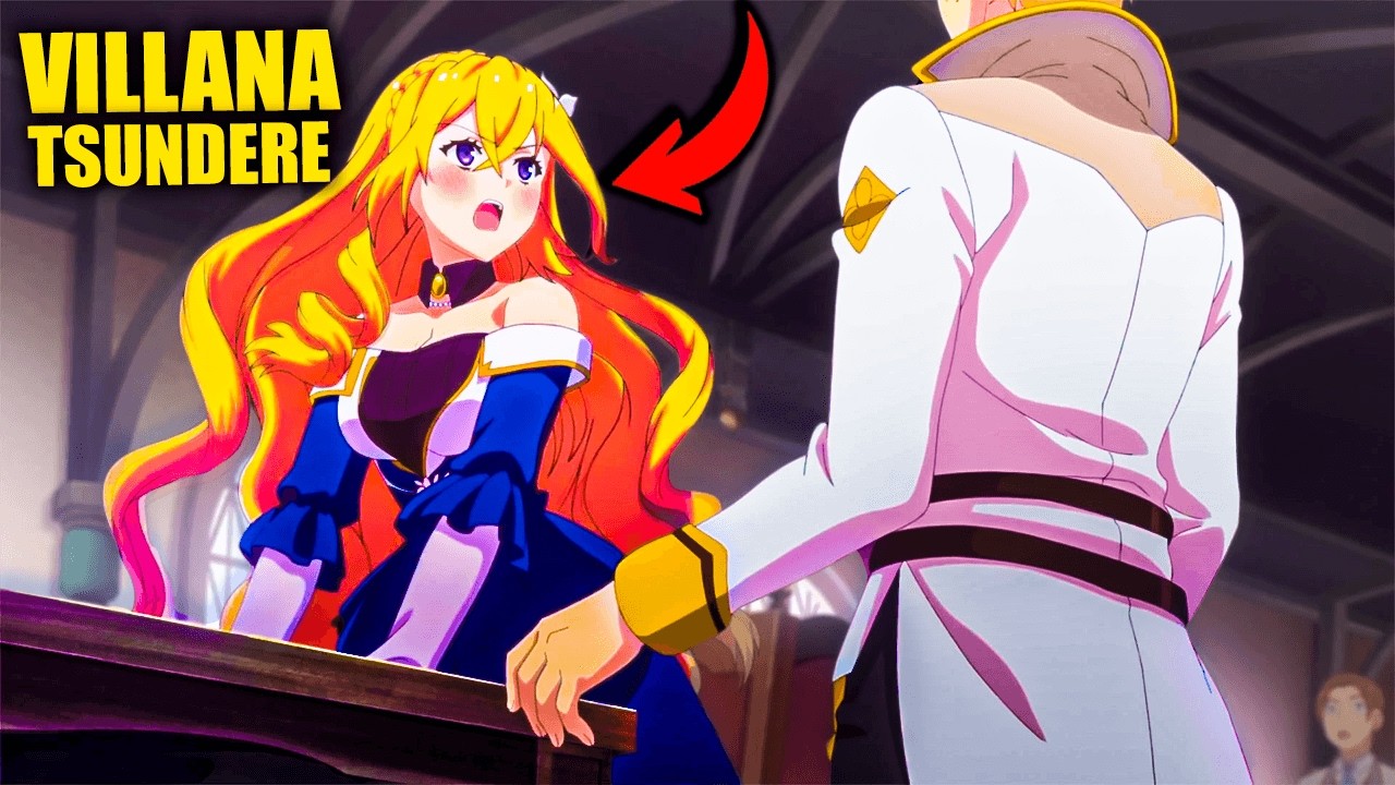 ❤️ Destinada a MORIR como la VILLANA, pero el PRÍNCIPE decidió SALVARLA! | tsundere akuyaku resumen