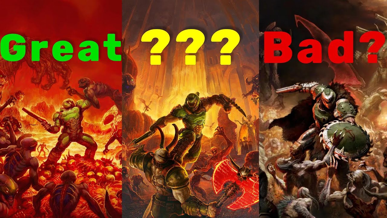 Which Modern DOOM Game is the Best? (2016 vs. Eternal vs. Dark Ages)