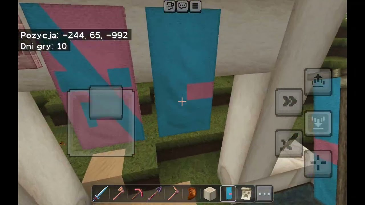 Minecraft, dokończenie miasta bączka.