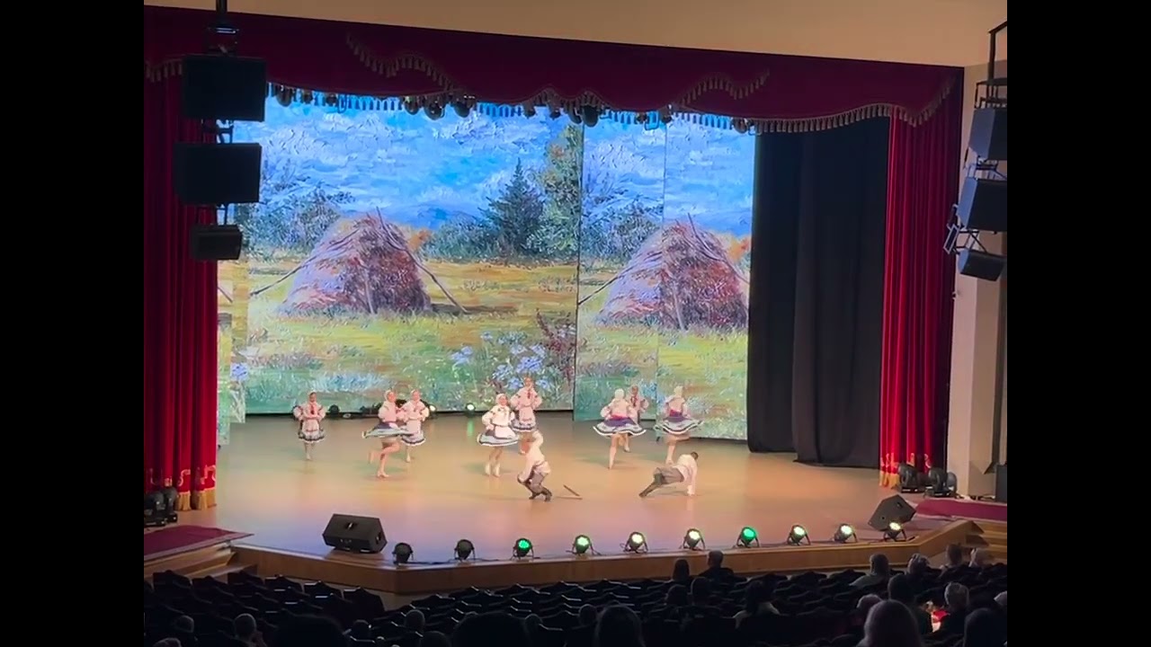 Ансамбль танца «Щебетушки» хореографическая композиция «Няудалая касавица»