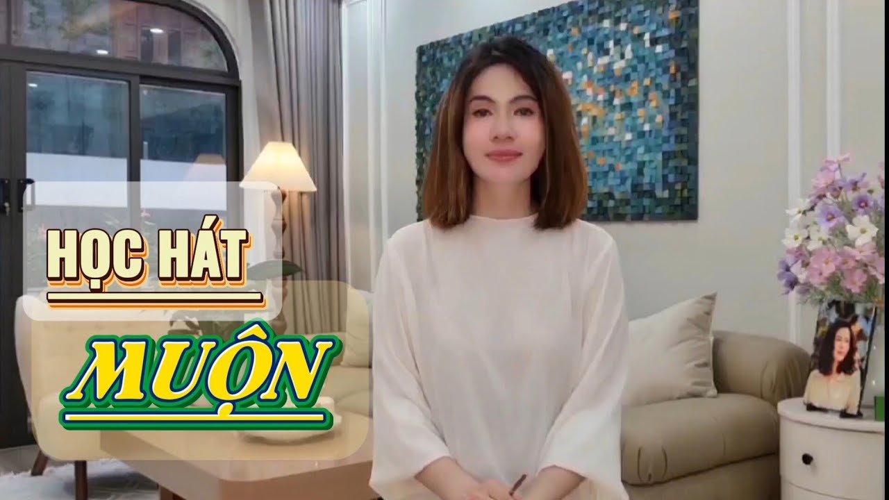 Học hát MUỘN st Nguyễn Hồng Thuận | Thanh nhạc Phạm Hương - Học hát cho người mới bắt đầu đầu.