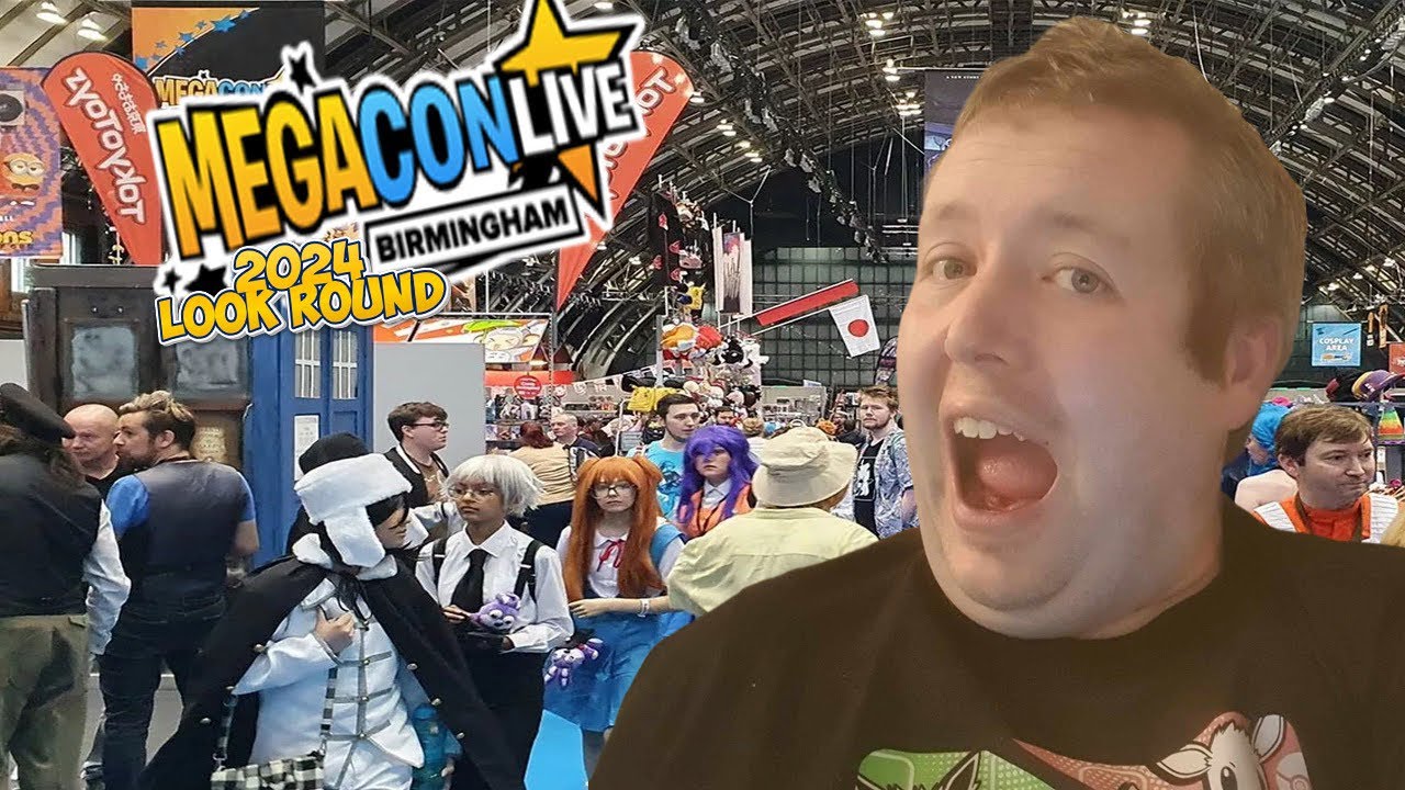 Megacon live Birmingham 2024 walkround