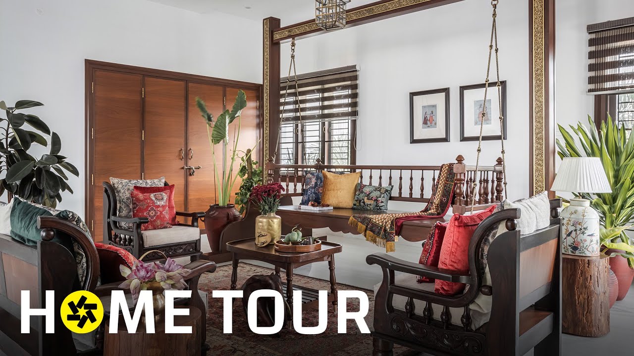 This Home in Andhra Pradesh Blends Indian Heritage with Modern Design! (House Tour)