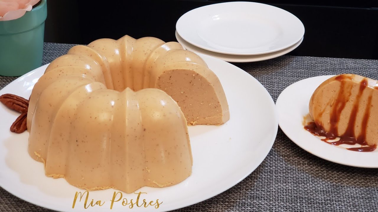 GELATINA DE NUEZ Y DULCE DE LECHE/ riquisima 🤤
