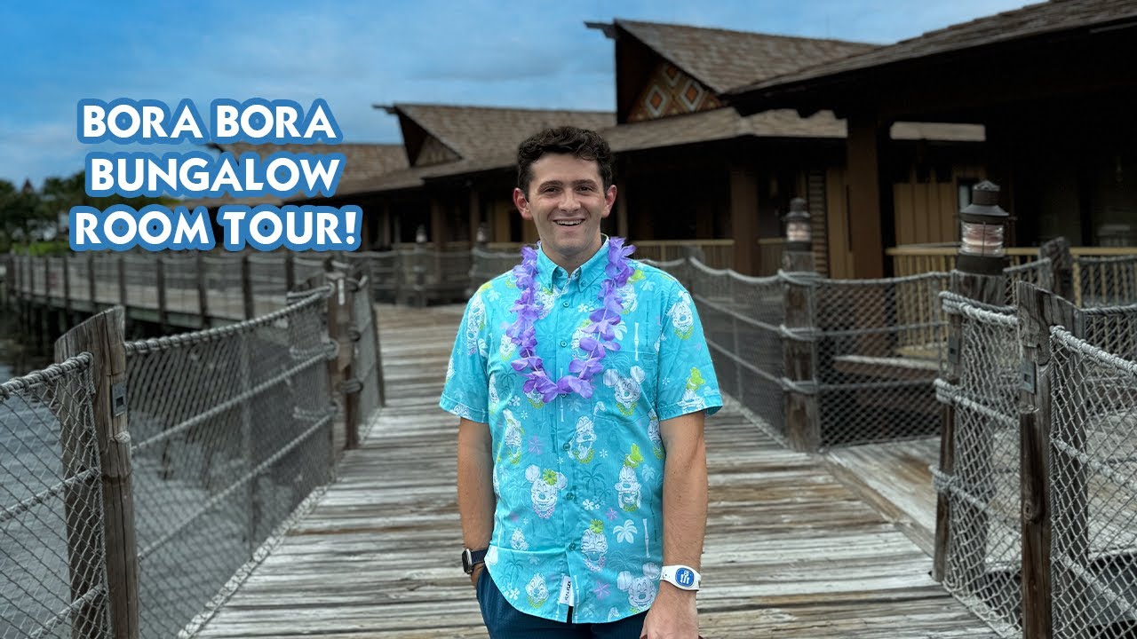 BORA BORA BUNGALOW | Room Tour at Disney's Polynesian Village Resort