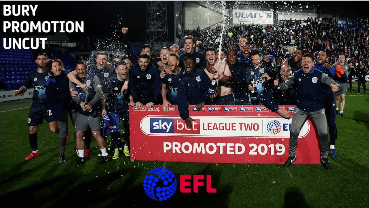 Bury promoted: uncut