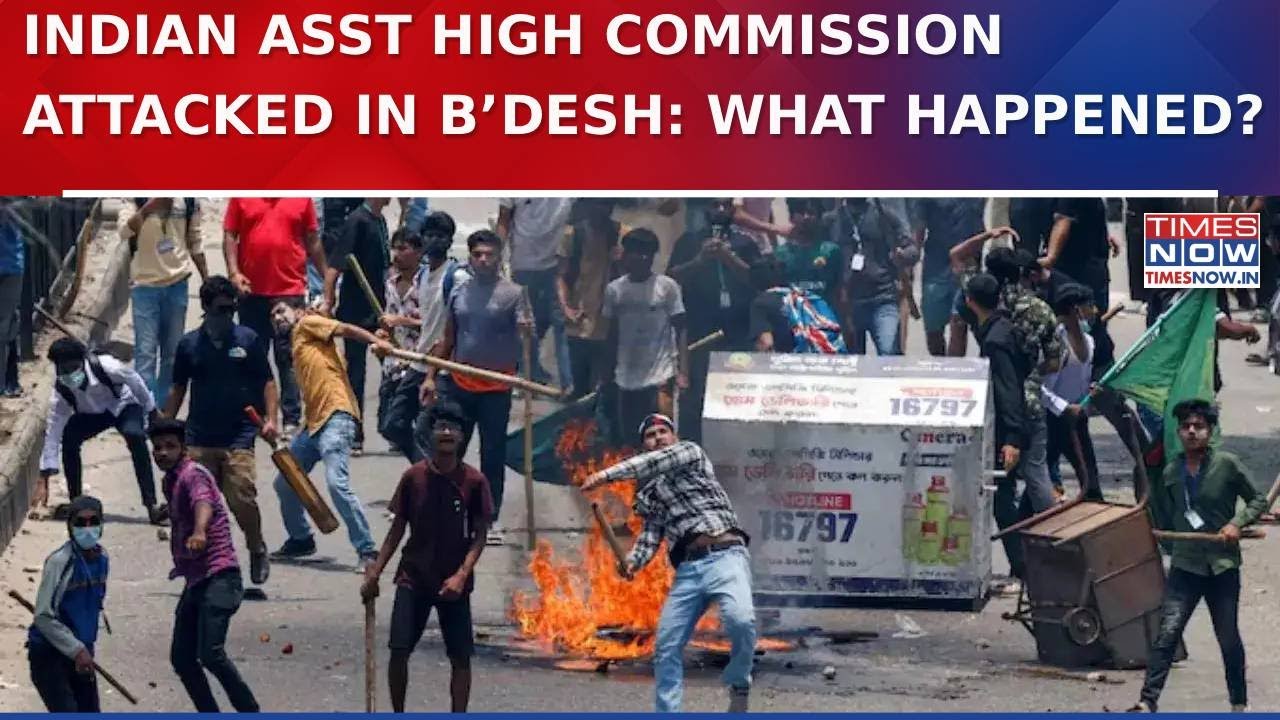 Bangladesh Unrest: Indian Asst High Commission In Chittagong Targeted; Yunus Govt Assesses Situation