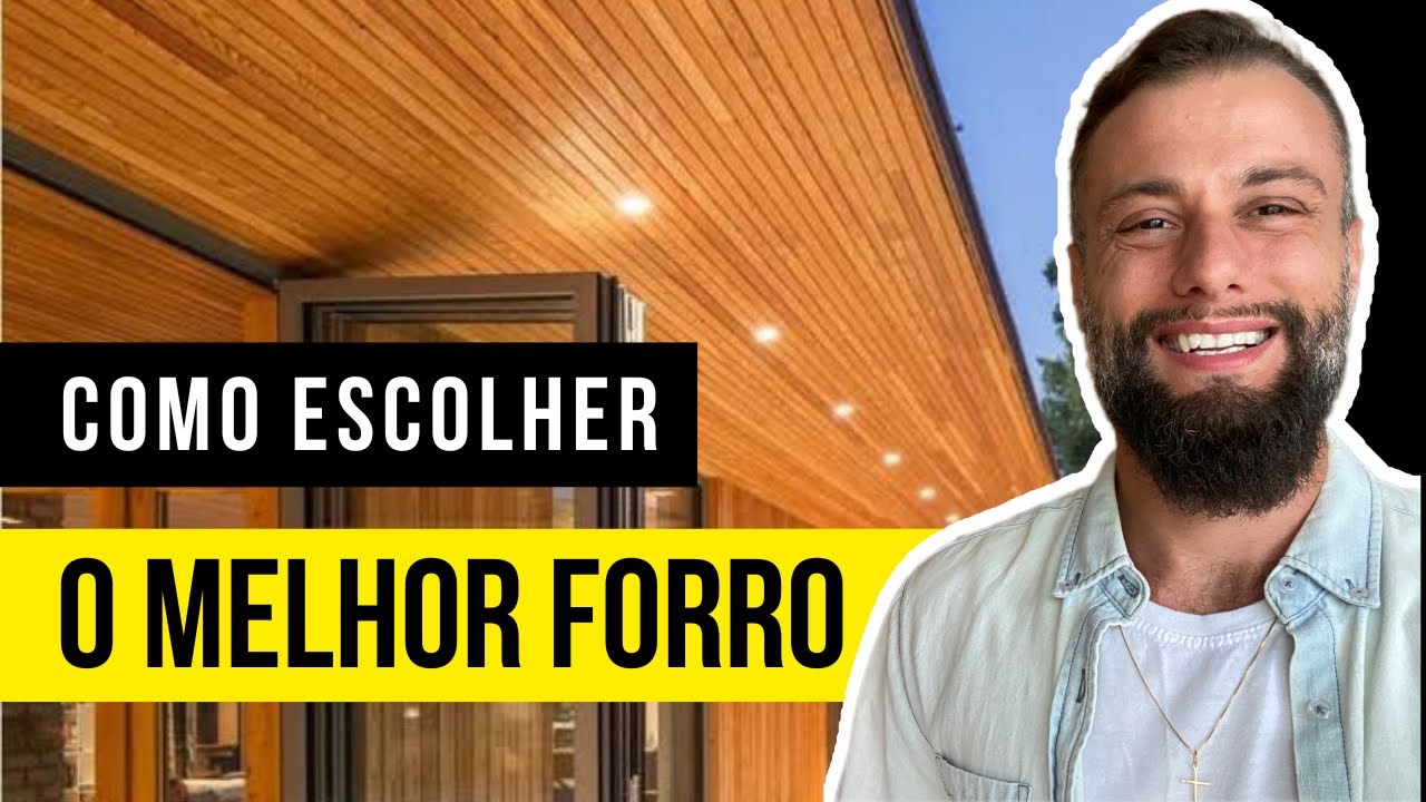 QUAL FORRO ESCOLHER? 5 Opções: Gesso acartonado, Madeira, PVC e Lã de Vidro ou Isopor