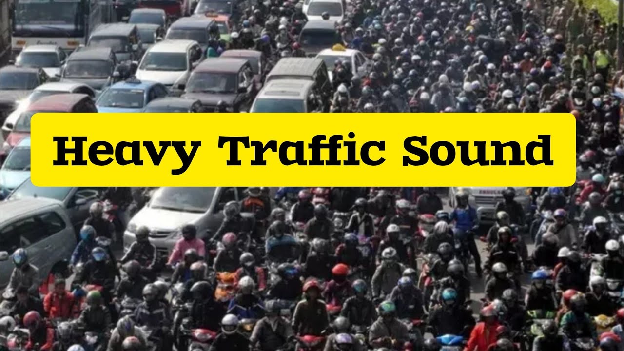 Bangalore Traffic Sound || Heavy Traffic Noise || No Copyright