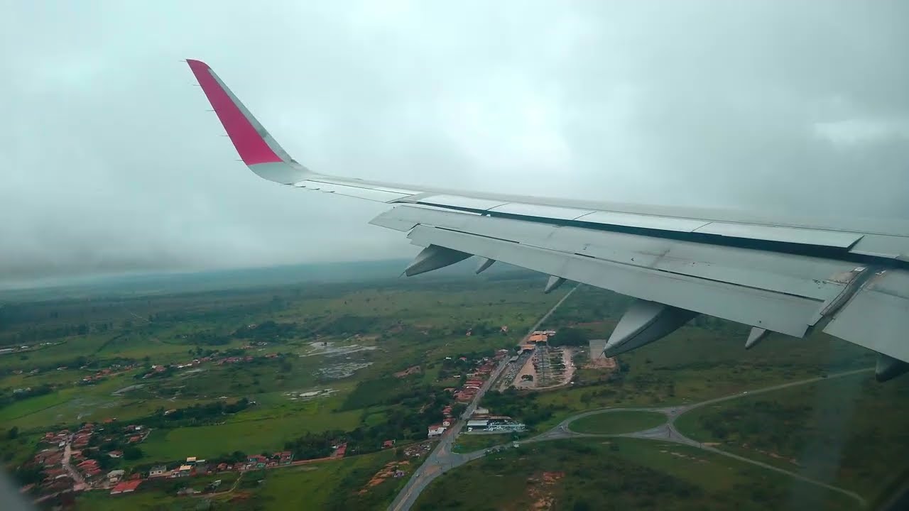 Turbulência | #Avião_da_latam | #Pouso | #Vitória da conquista-BA | #aeroporto