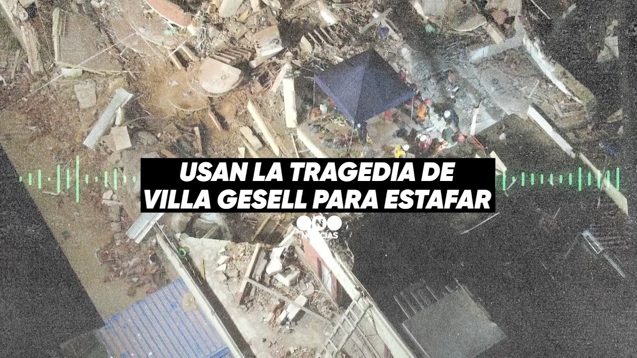 USAN la TRAGEDIA de VILLA GESELL para ESTAFAR - Telefe Noticias