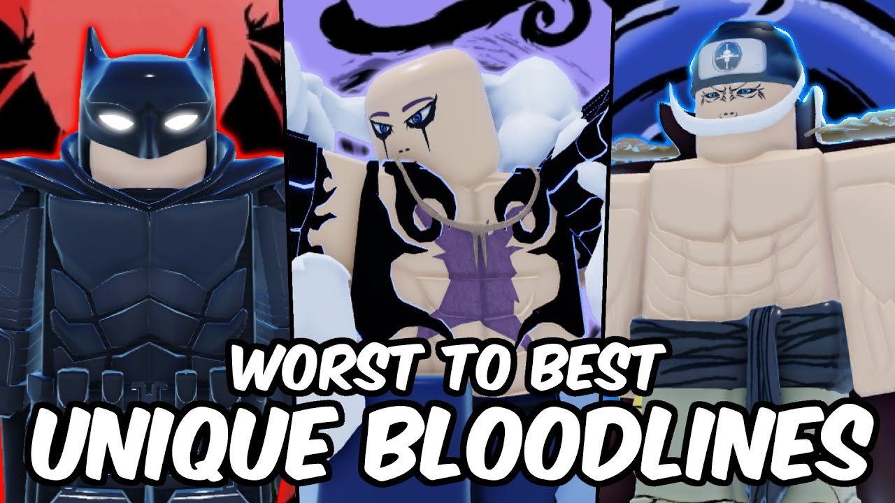 EVERY Unique Bloodline RANKED From WORST To BEST! | Shindo Life Bloodline Tier List