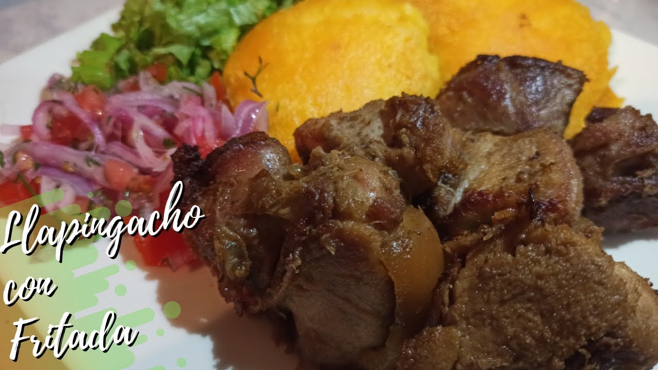 LLAPINGACHO CON FRITADA | Receta Fácil | Cocinando Con Malú