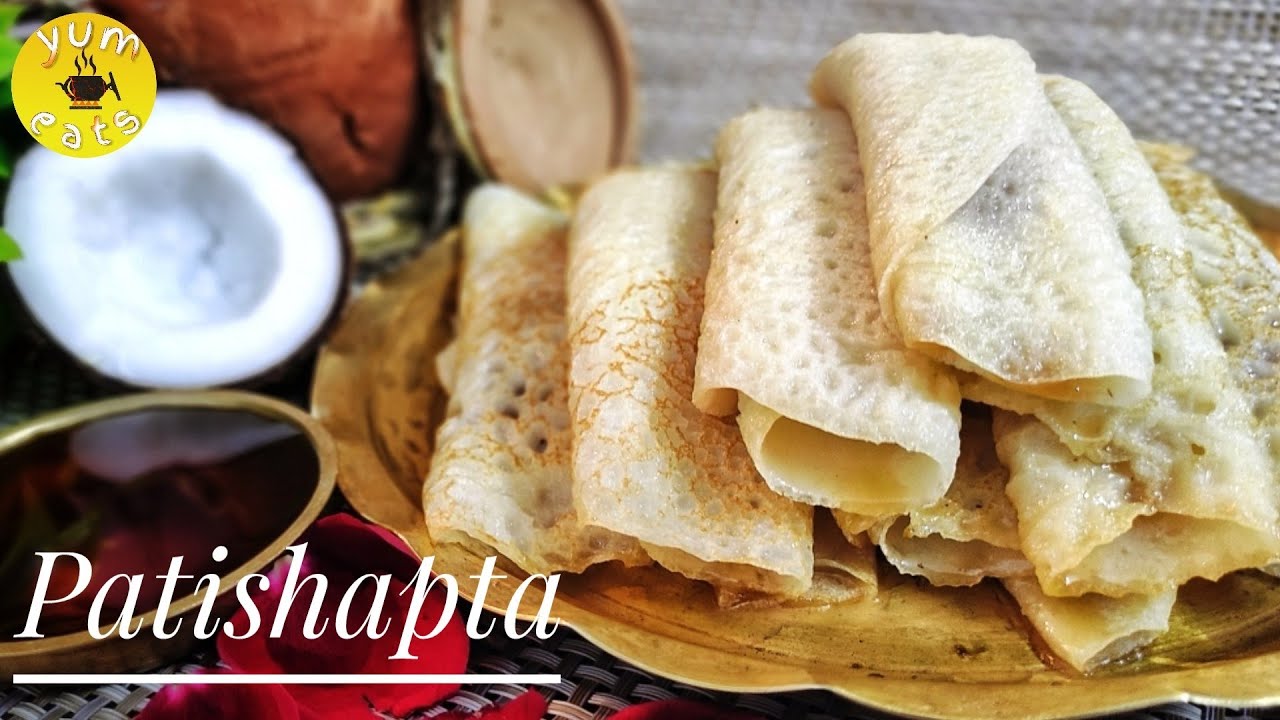 Patishapta Pitha Recipe | Traditional Bengali Patishapta Recipe | Coconut Patishapta |পাটিসাপটা পিঠা