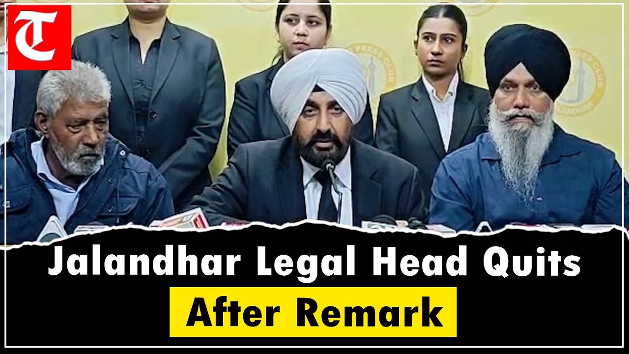 Due to Raja Warring’s statement, the head of the Legal Cell in Jalandhar has resigned