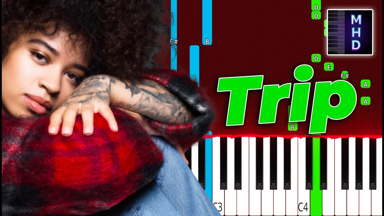 Ella Mai - Trip (Piano Tutorial Easy)
