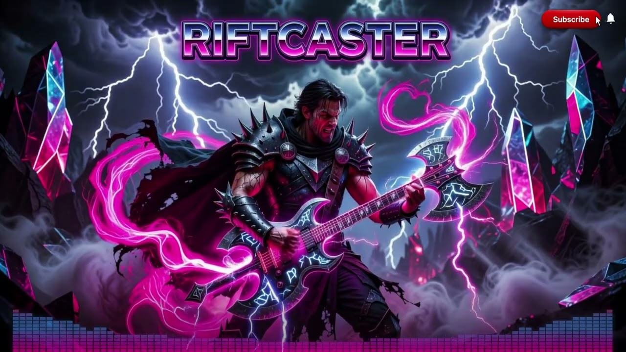 RIFTCASTER | Synthwave x Heavy Metal Mix | Retro 80s Fantasy