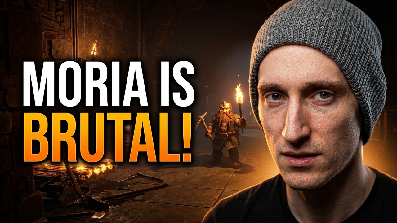 Lord Of The Rings Is Brutal⚒️🔥 | Return to Moria Gameplay