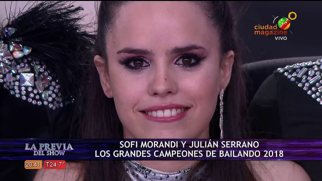 Sofi Morandi y Julian Serrano, ganadores del Bailando 2018