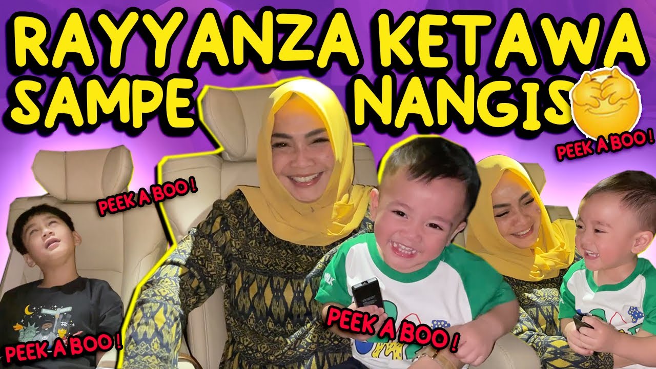 PEEK A BOO !! MAMA RIETA IKUT NGAKAK LIHAT KELAKUAN RAFATHAR KE RAYYANZA.. @Rans Entertainment