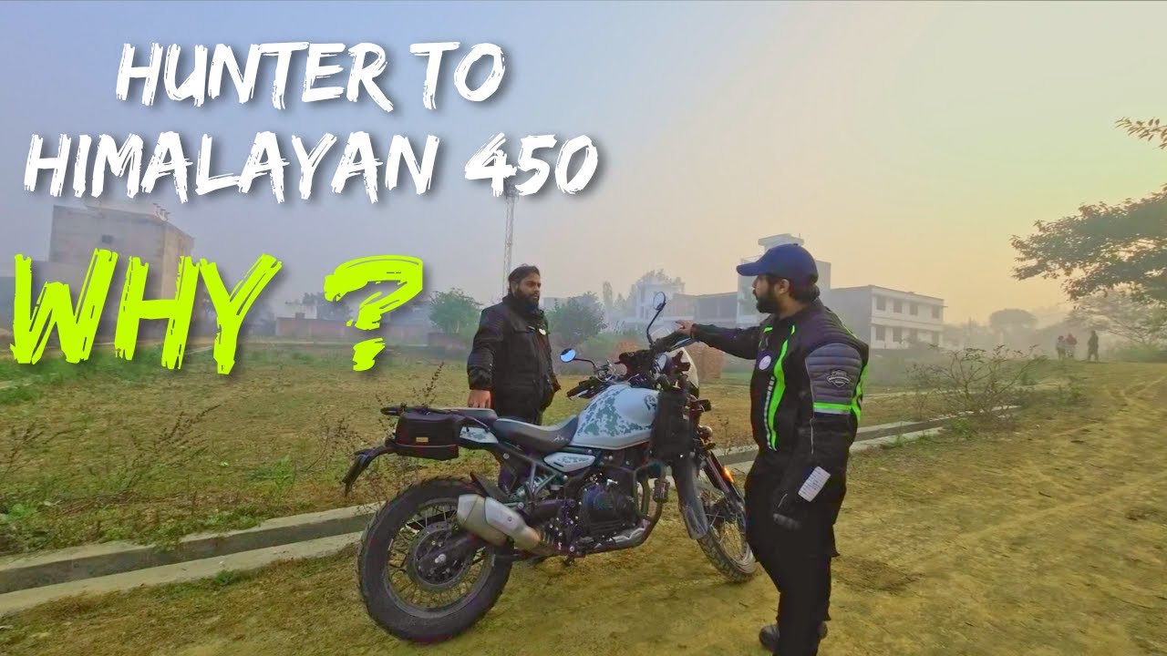Why Upgrade From Hunter to Himalayan 450 | REV IT WITH NAWAID