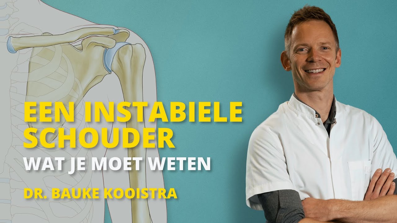 Een instabiele schouder (schouder gaat steeds uit de kom)