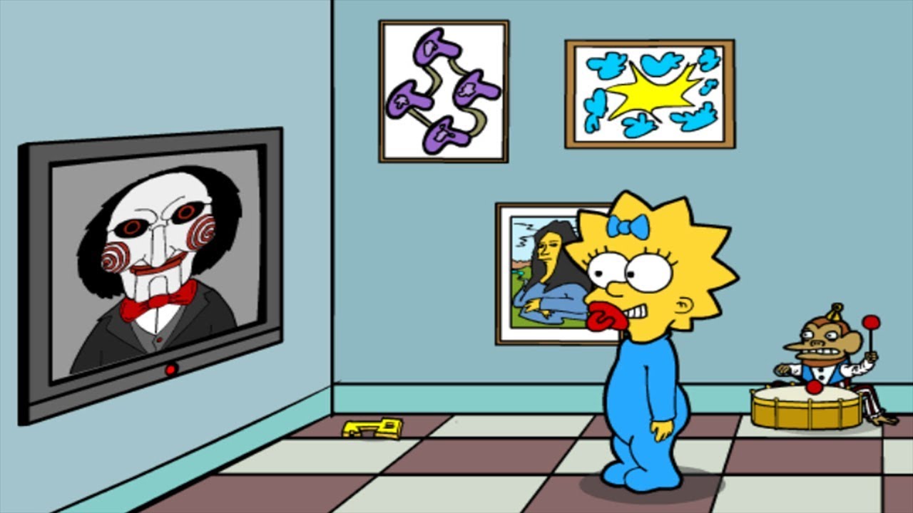 Maggie Simpson Saw Game
