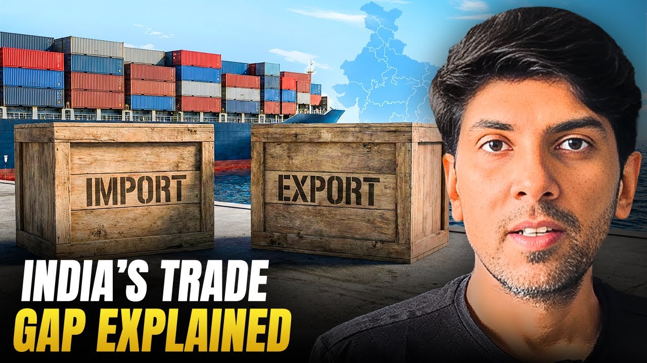 Record Imports, Weak Exports: India’s Trade Gap Explained | Markets by Zerodha Hindi