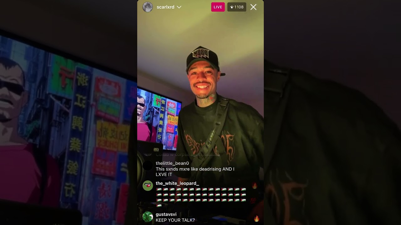 scarlxrd 9Nov2023 FULL LIVE.