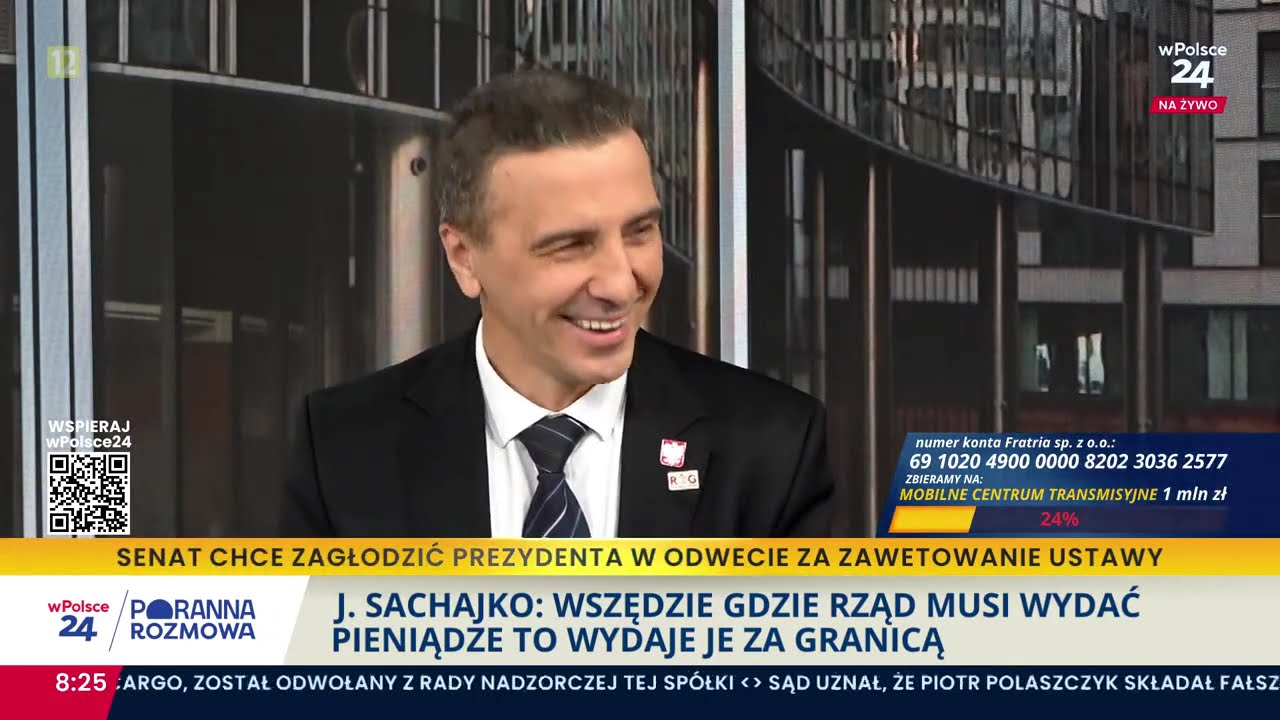 Czego nie dotknąć, to skandal - Jarosław Sachajko,  Poranna Rozmowa, 12.12.2025