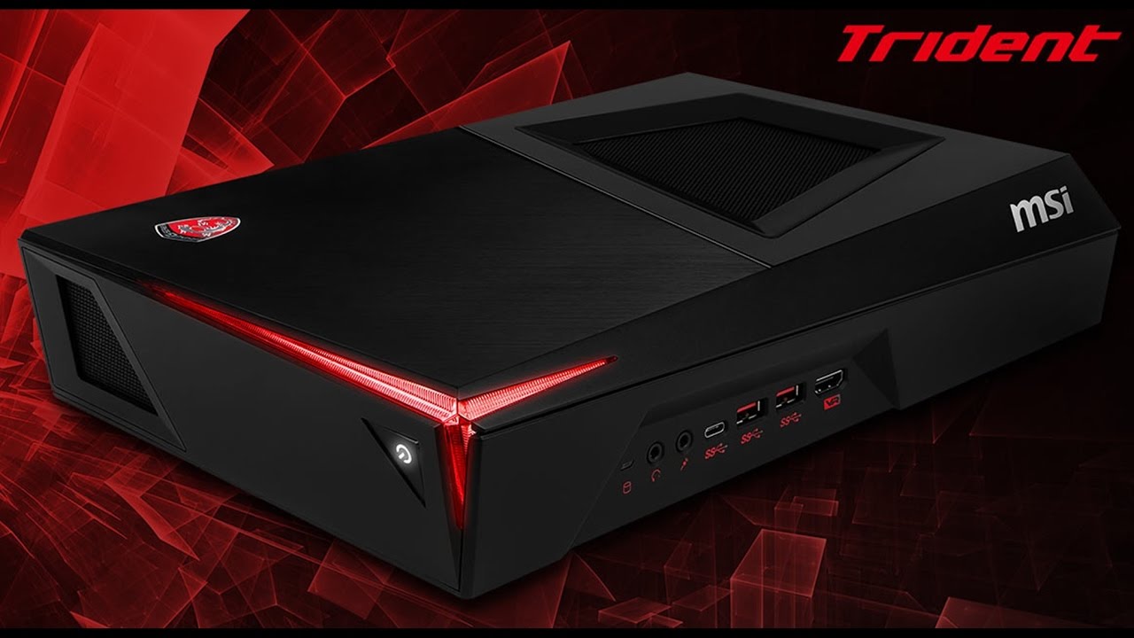 MSI's Trident makes world&rsquo;s smallest VR Ready Desktops Three Edition Standard, Gamepad &Core Edition