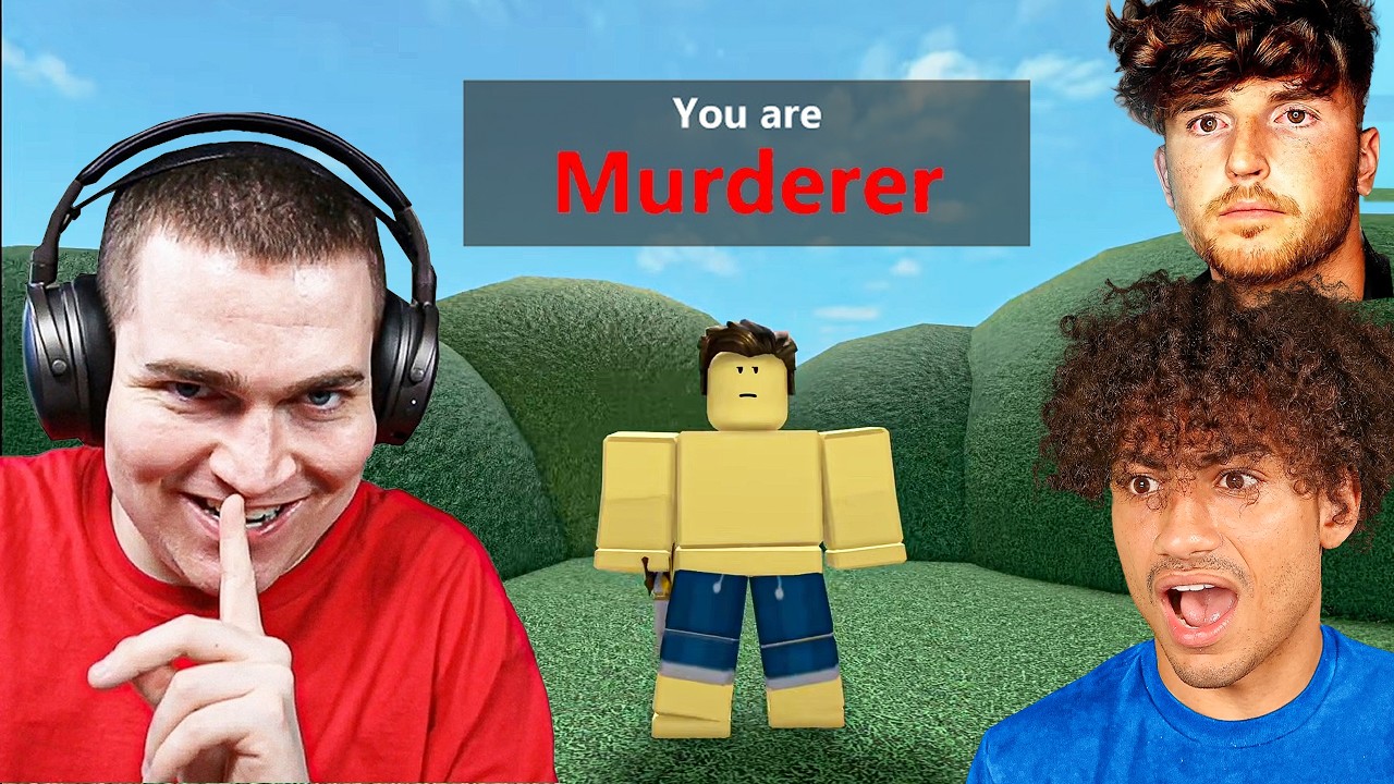 MM2 с ютуберами