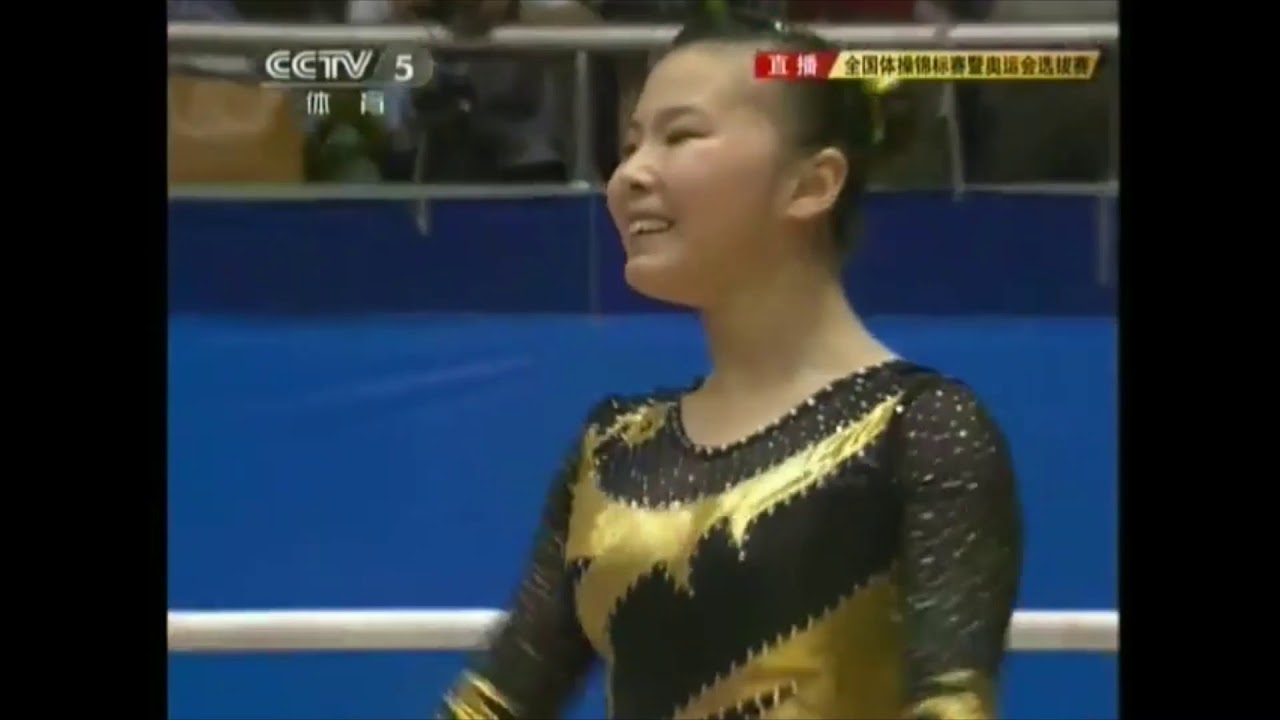 He Kexin Uneven Bars Montage