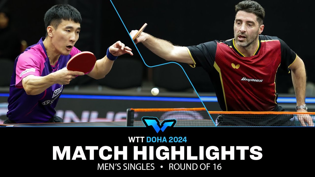 Panagiotis Gionis vs Lee Sang Su | MS R16 | WTT Contender Doha 2024