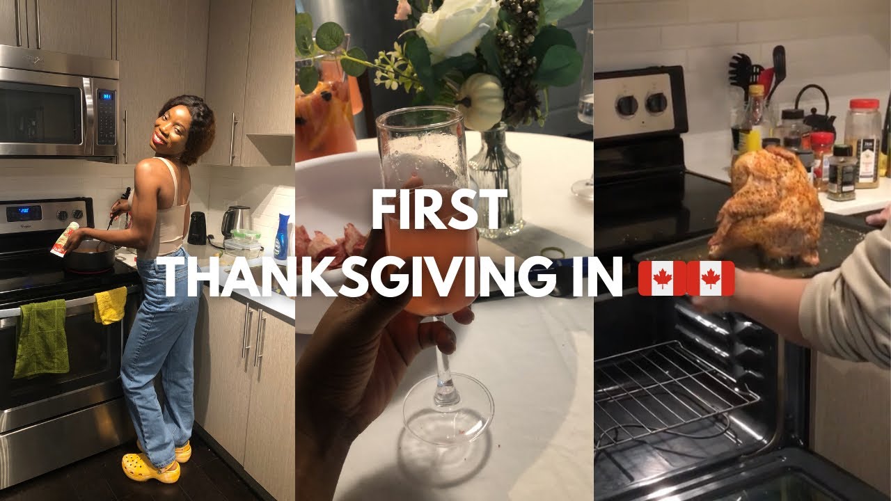 Friendsgiving Vlog: October long weekend| cooking Jollof rice| Hanging out with friends!