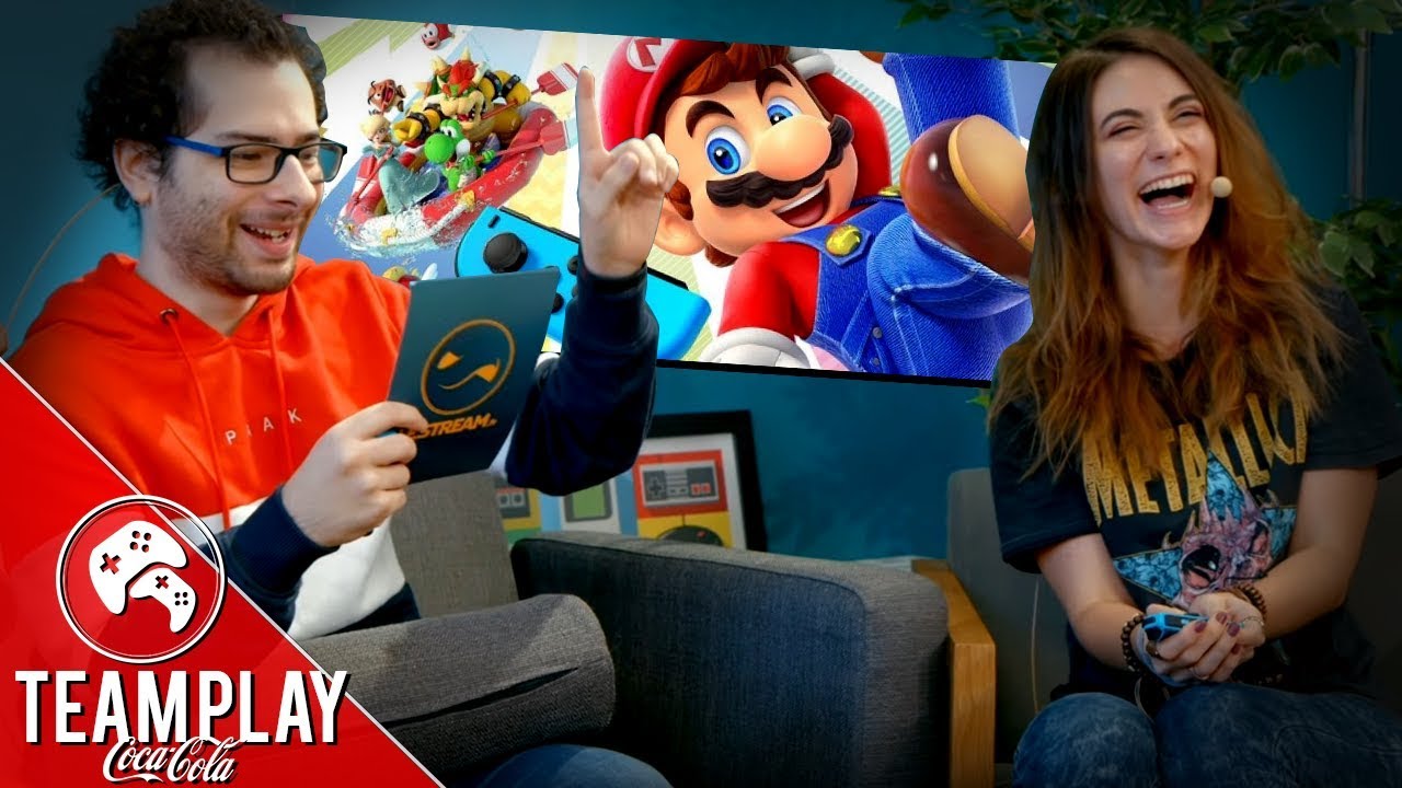 Défis fun sur les différents Mario: Kart, Tennis, Party - Team Play by Coca-Cola #1
