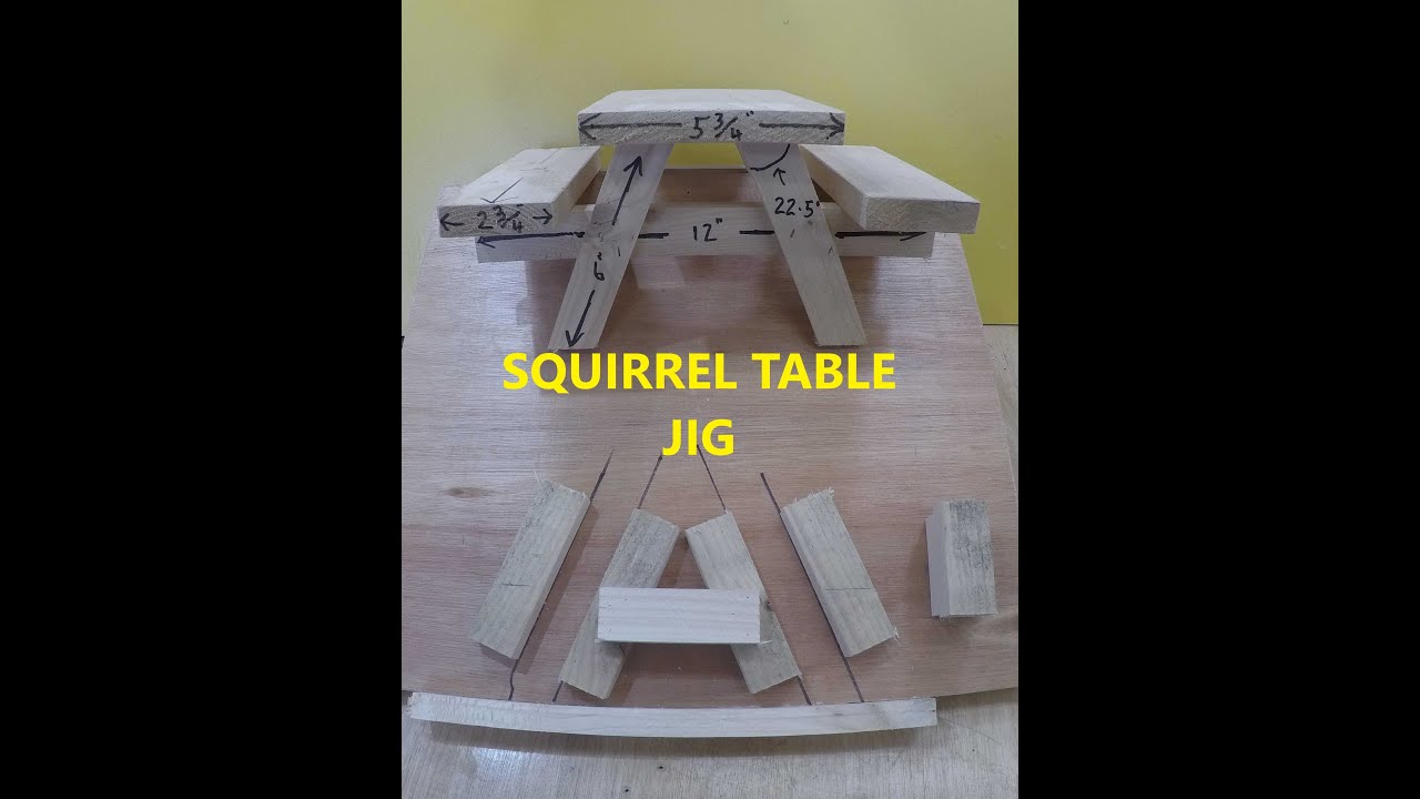 How to make a Squirrel Table JIG