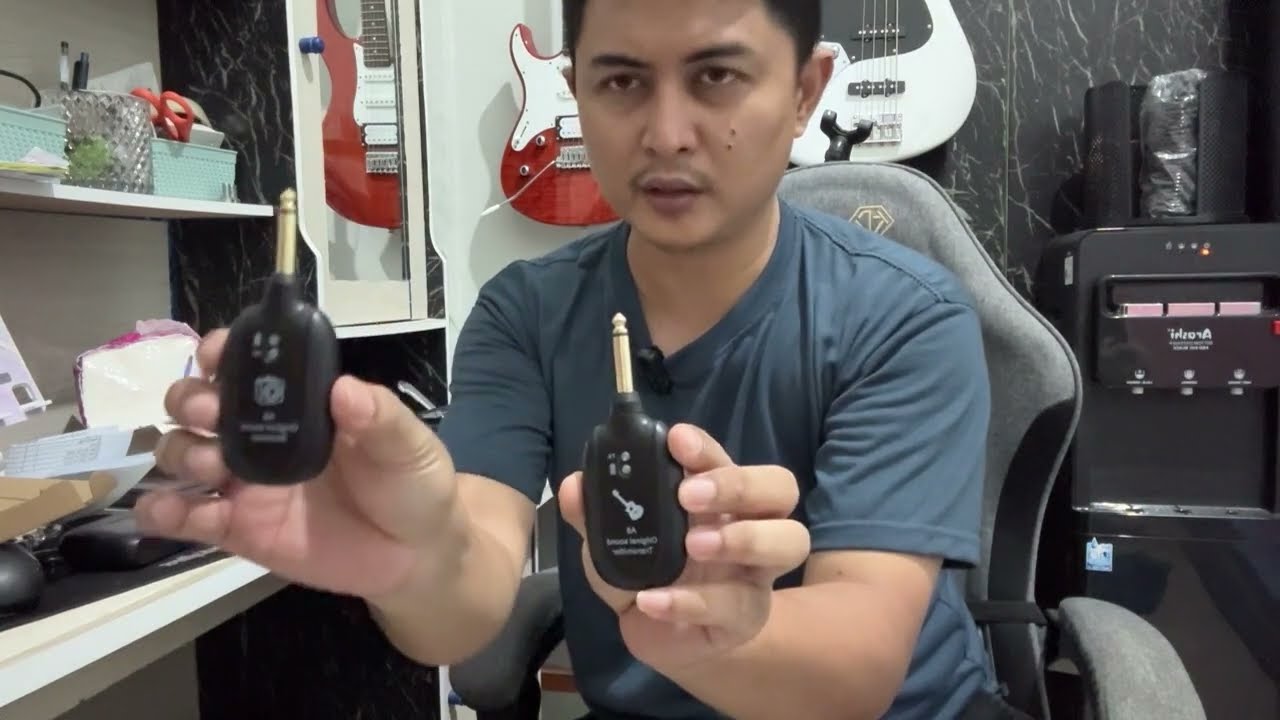 jack wireless gitar A8 cuman 100ribuan