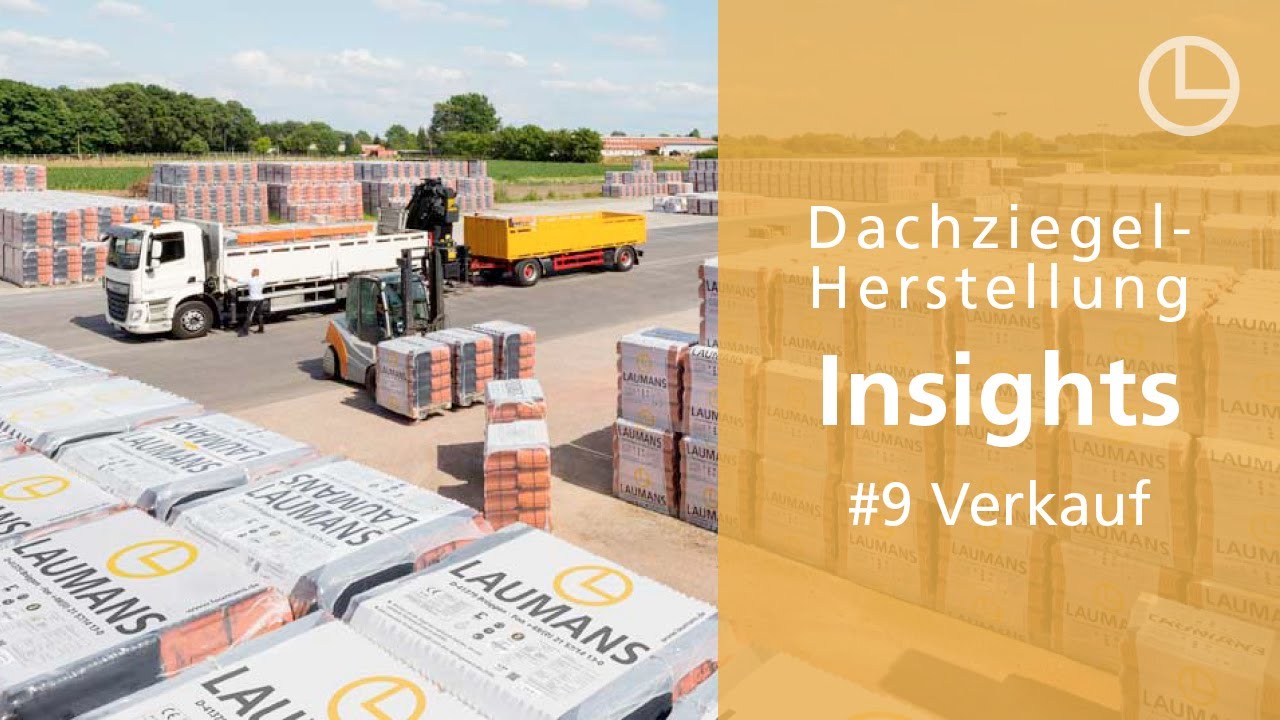 VERKAUF &ndash; Schritt 9 der Dachziegel-Produktion | Laumans Premium Dachziegel